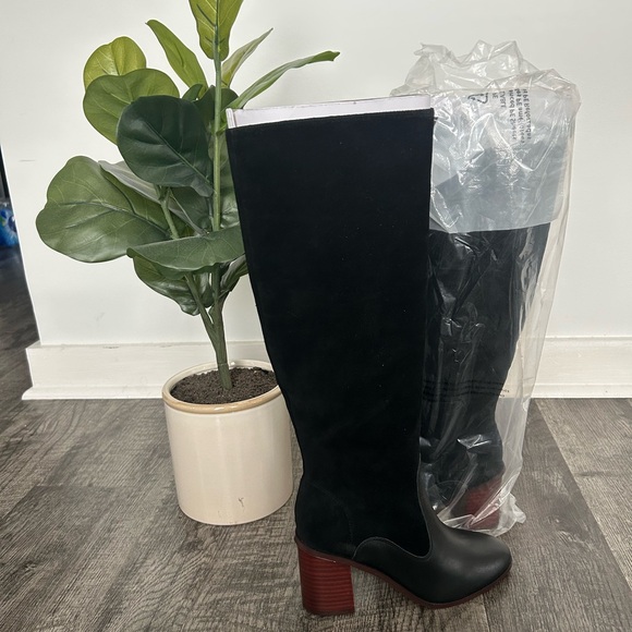 Splendid Black Heeled Boots Size 7 NEW - Picture 2 of 15